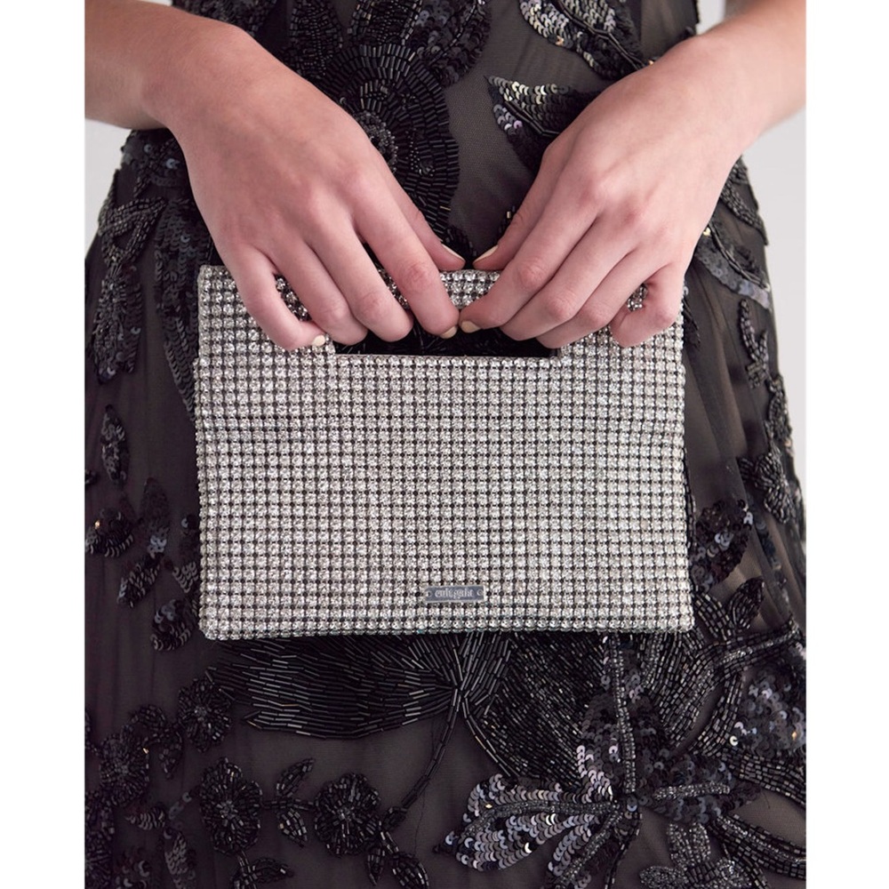 NEW Cult Gaia Lucinda Crystal Mini Clutch Shoulder Bag